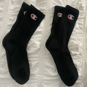 Champion Logo Crew Socks 2 Pairs
